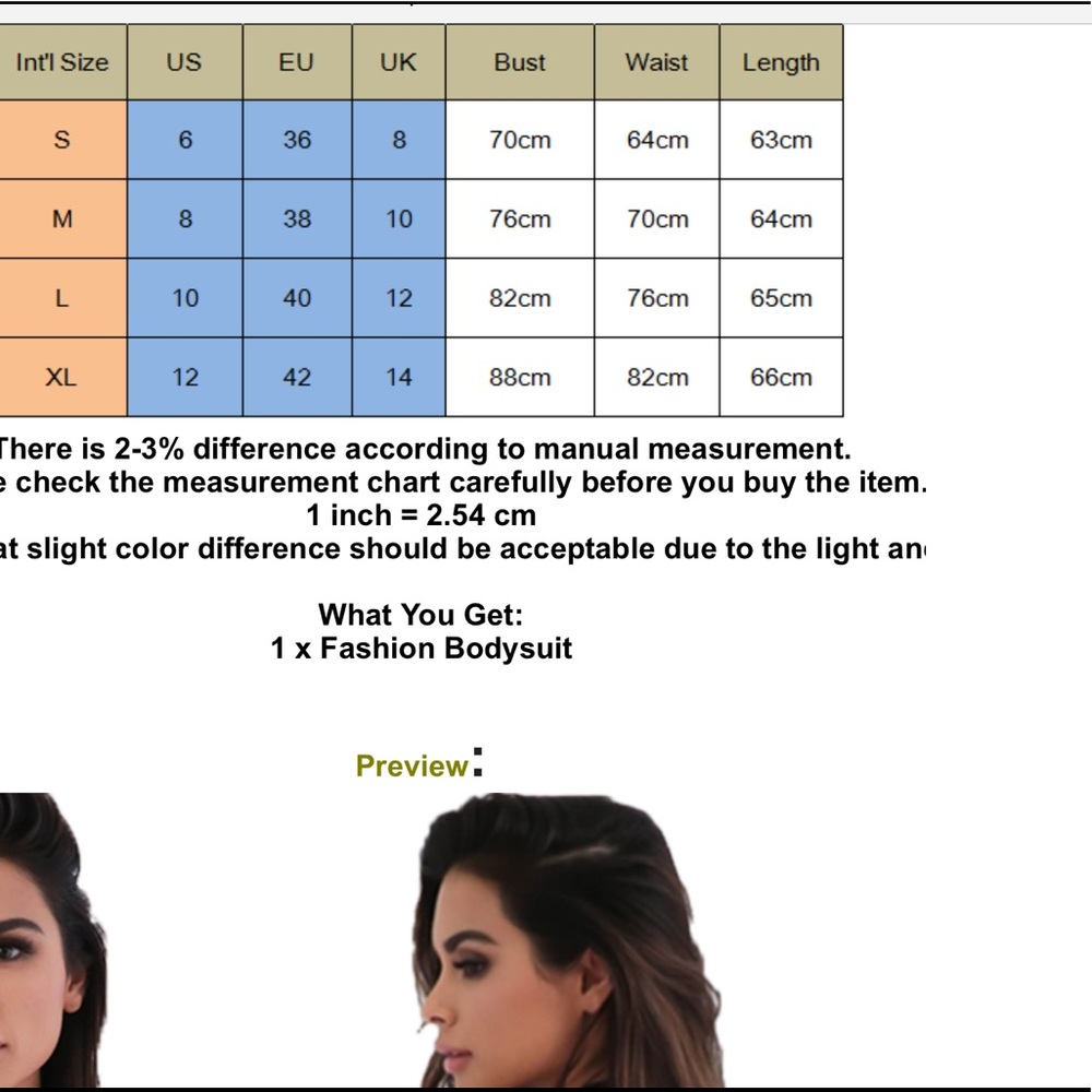 ⬇️ $36 BLACK FLORAL ROSE BACKLESS BODYSUIT SIZE XL - Picture 8 of 8