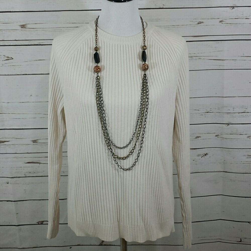 Express Ribbed Sweater