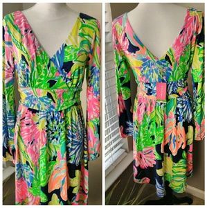 Lilly Pulitzer Fleur Dress NWT Large Lilly Pulitzer Fleur Dress NWT Large