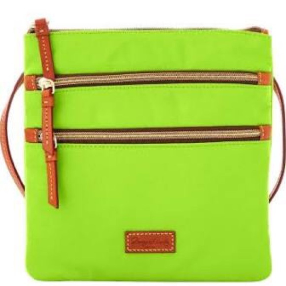 Dooney and Bourke Green Cross Body Purse