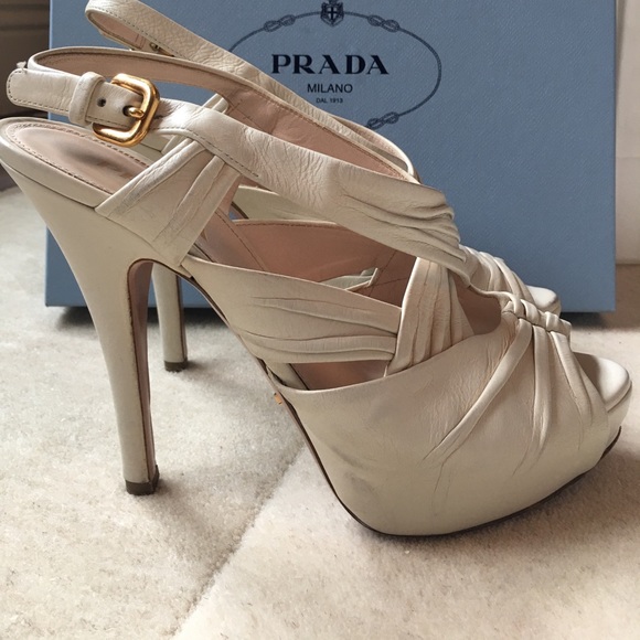 Prada slingback caged platform shoe size 39 - Picture 4 of 4