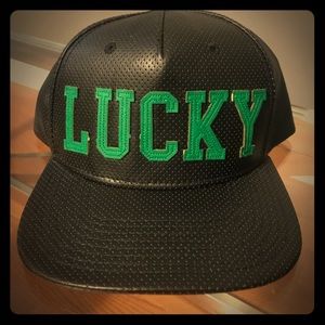 Black "Lucky" SnapBack