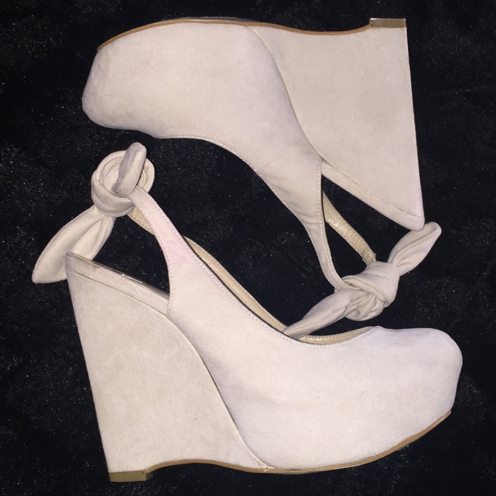 Cute sling back Wedge