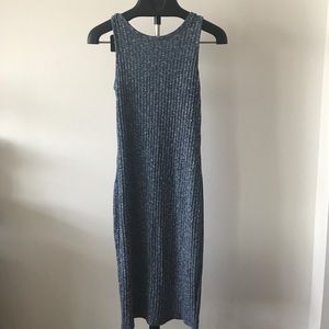 Cotton on blue maxi knit dress size s