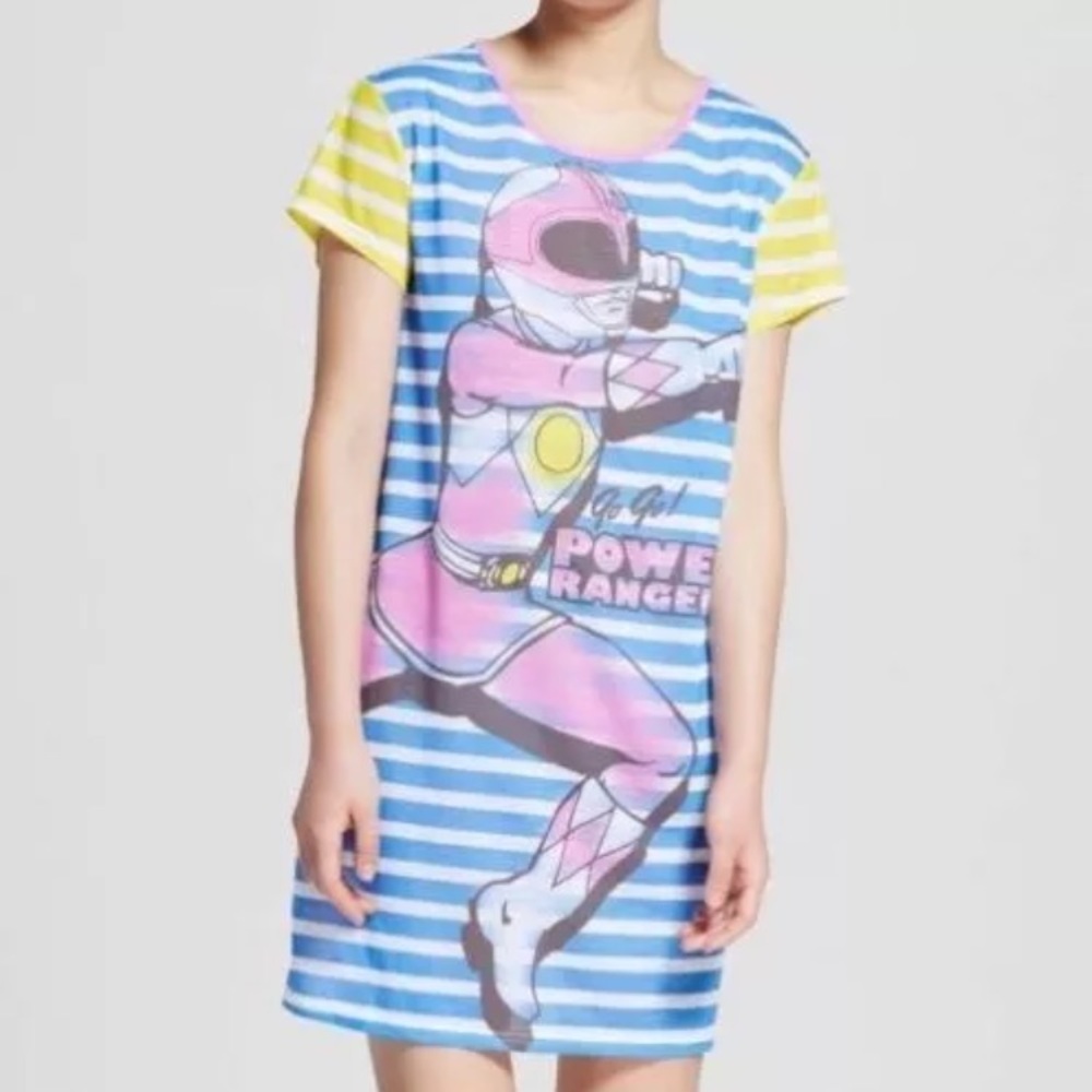 MIGHTY MORPHIN POWER RANGERS NIGHT GOWN