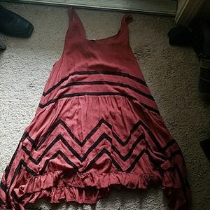 Free People Voile and Lace Slipdress