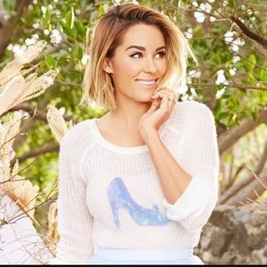 Lauren Conrad Cinderella Glass Slipper Sweater 💎