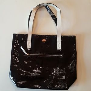 Kate Spade black patent leather tote Kate Spade black patent leather tote