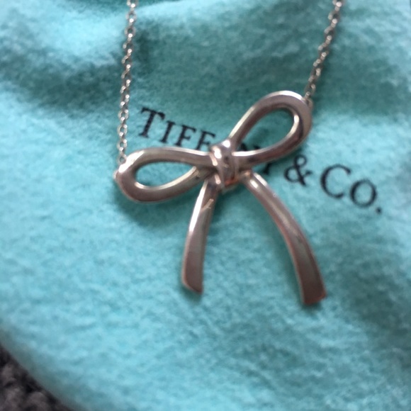 Tiffany & Co. Limited Edition Bow Necklace - Picture 2 of 3