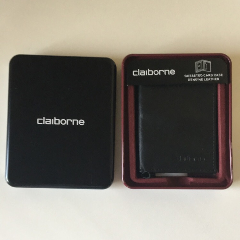 Claiborne Leather Card Case
