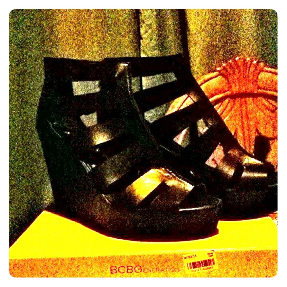 Black silly leather