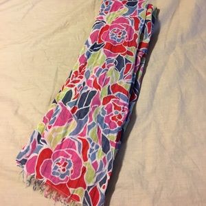 Fun floral lightweight scarf Fun floral lightweight scarf