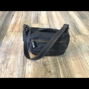 Black Leather Fossil Purseđź’• Black Leather Fossil Purseđź’•