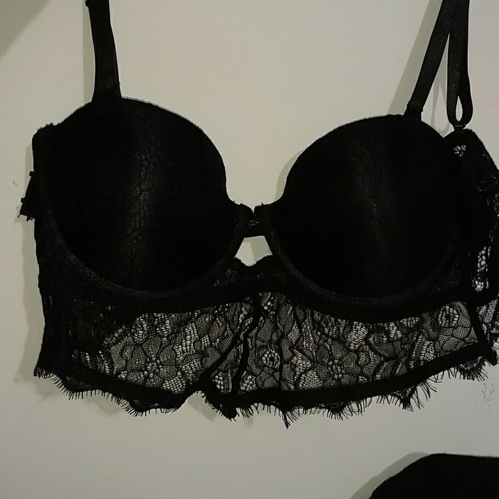 Black bra