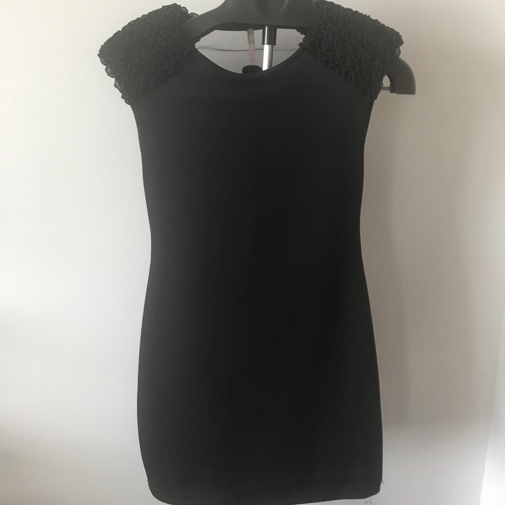 Black party dress size L