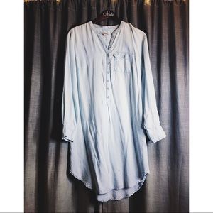 Boyfriend Jean Shirt Dress Boyfriend Jean Shirt Dress