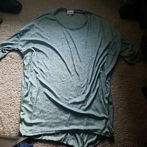 Lularoe Silvery Metallic Elegant Irma