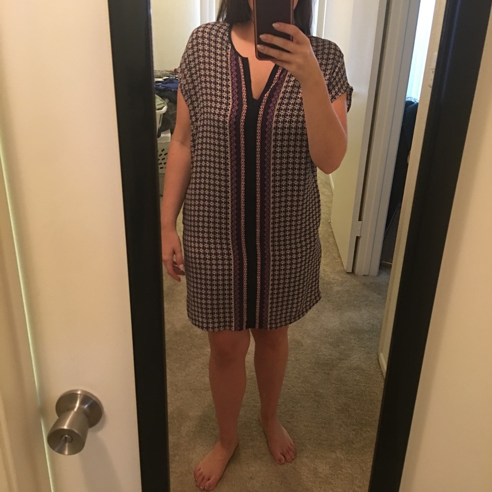 Loud print dress