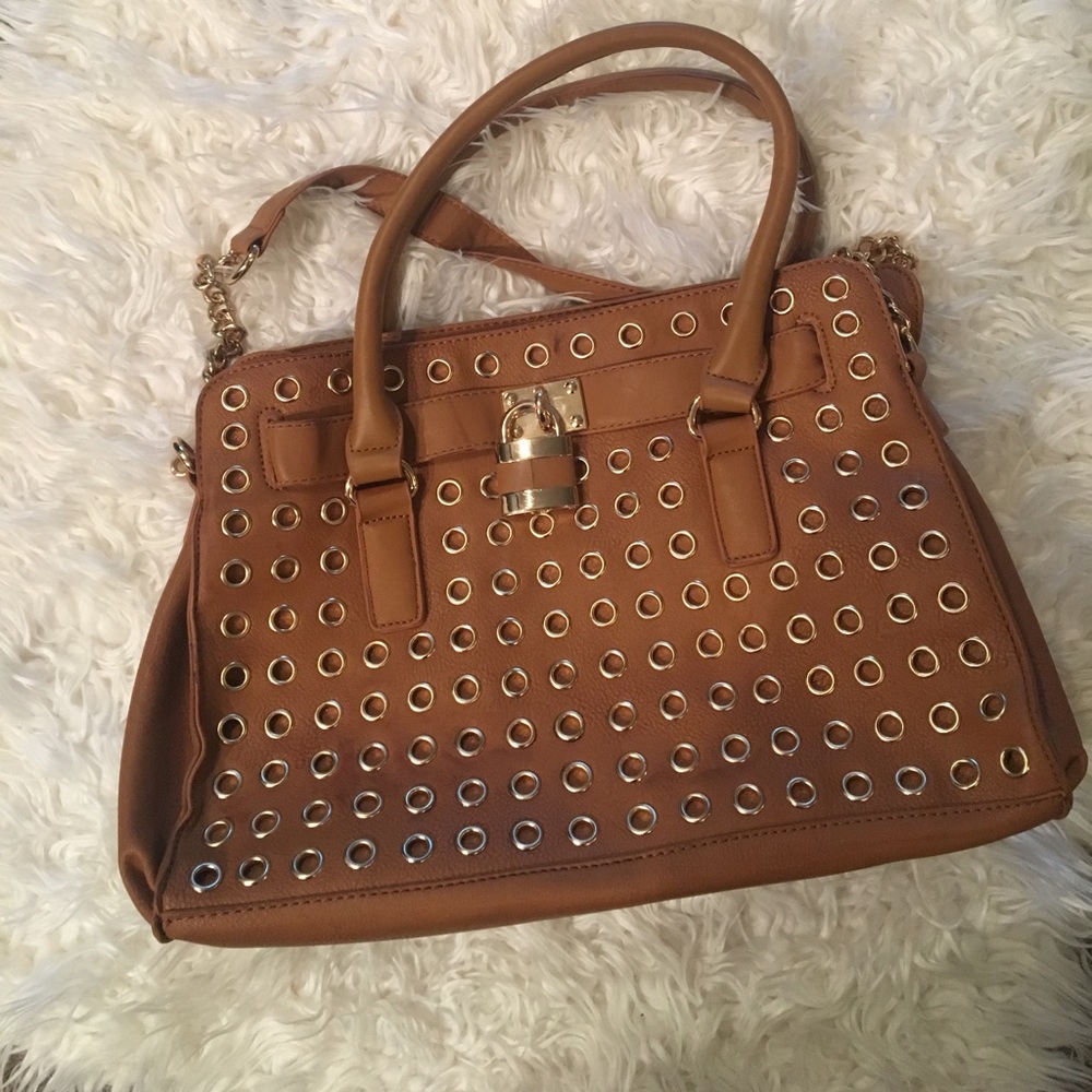 Embelished Brown Purse