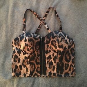 Crop top bustier Crop top bustier