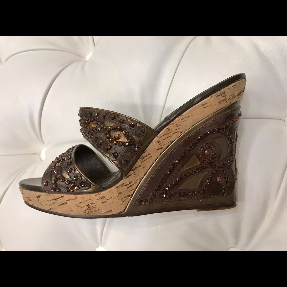 Swarovski crystal wedges