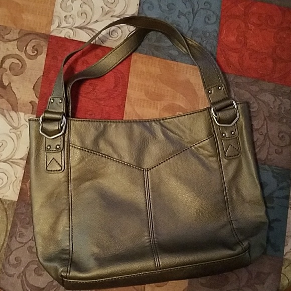 Cute grey purse,  large size - Picture 3 of 4