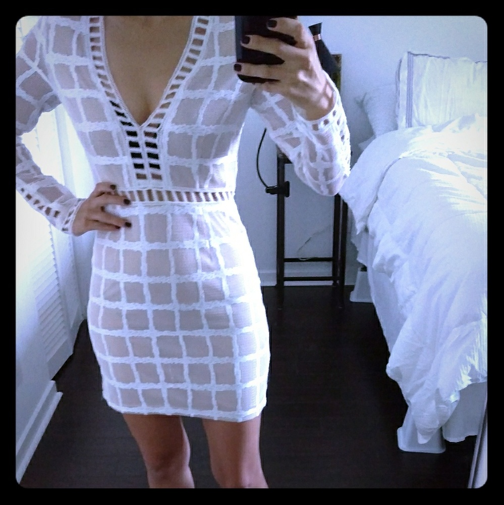 White dress