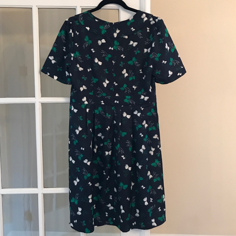 Anthropologie 'Butterfly Bows' Collared Dress 👗