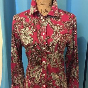 Talbots Long Sleeve Blouse!!