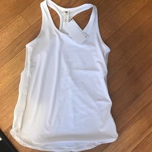 Fabletics White Work Out Top Fabletics White Work Out Top