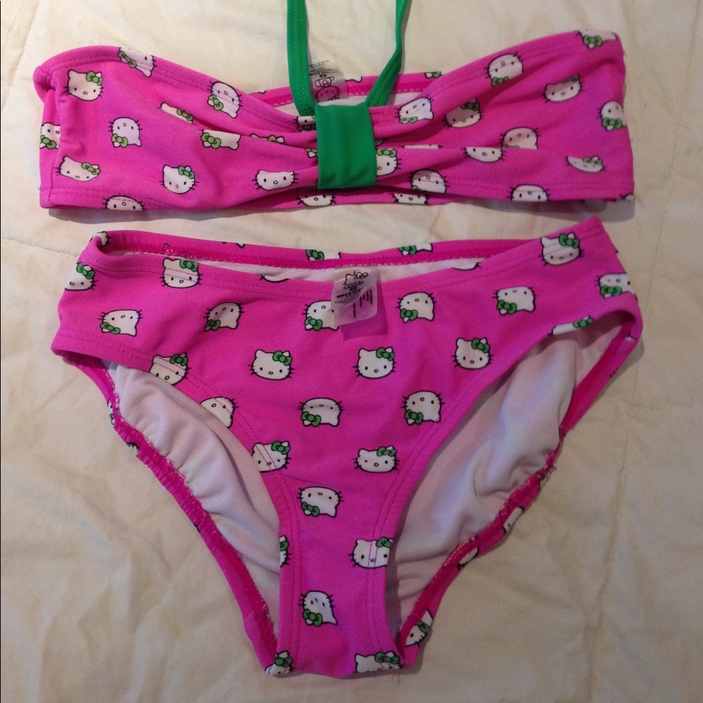 Hello kitty two piece swim set