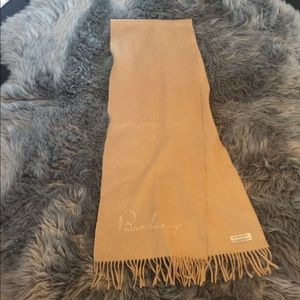 Burberry 100% cashmere camel color scarf Burberry 100% cashmere camel color scarf