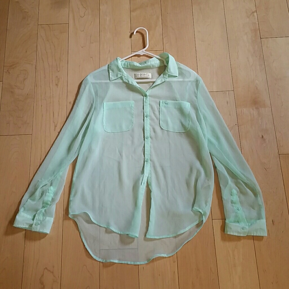 Cute mint blouse