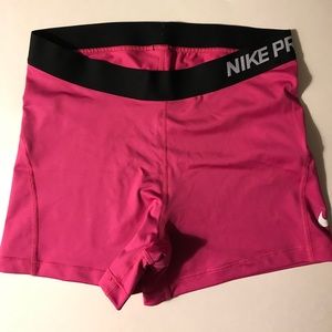 Nike Pro Compression Shorts. Size Large