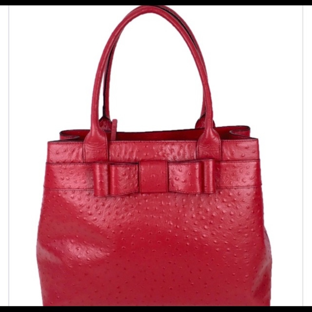 ❤️Kate Spade Ostrich Embossed Diehl Tote
