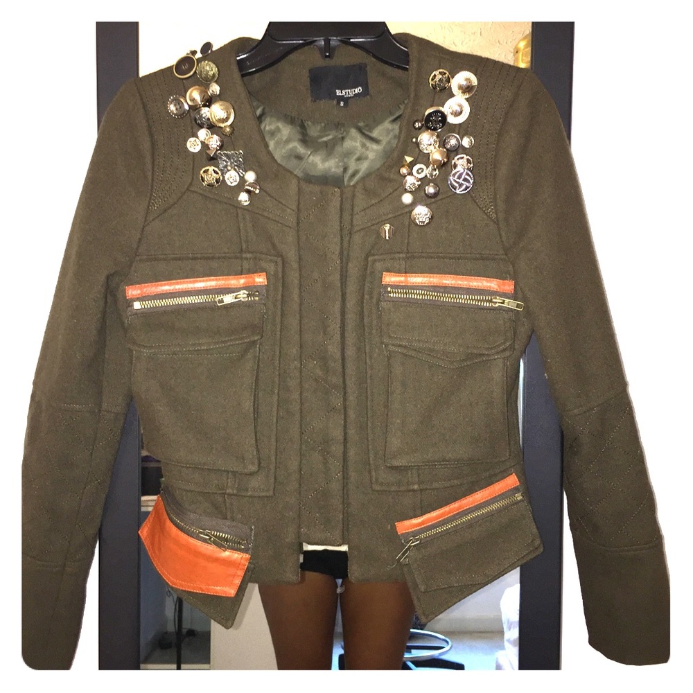 Custom made military jacket