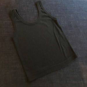 Black Cropped Tank, XS Black Cropped Tank, XS
