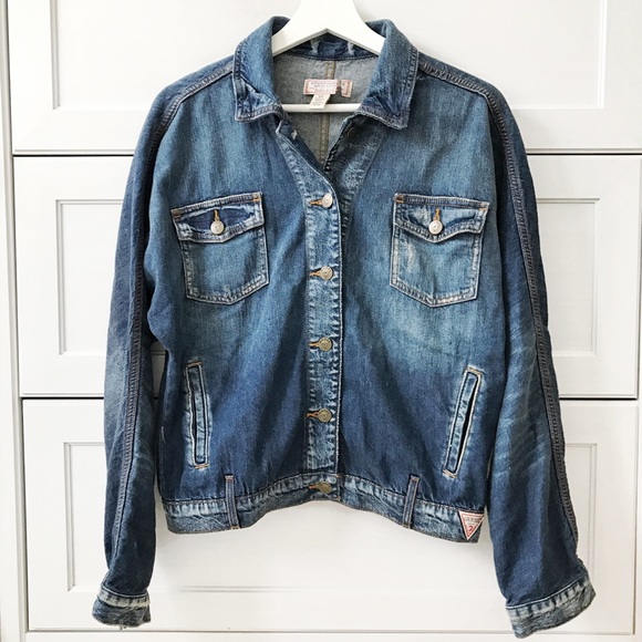 Guess Jackets & Blazers - Vintage Guess Denim Jacket