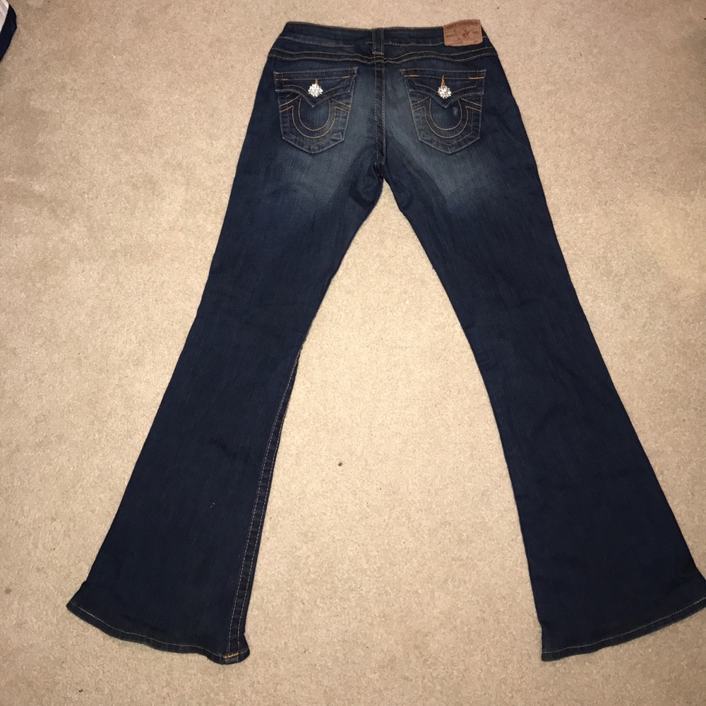 True Religion low rise Raegan jeans