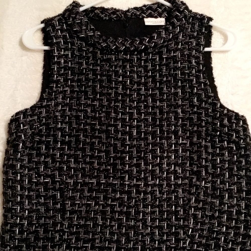 NWOT! Eva Mendez tweed top!