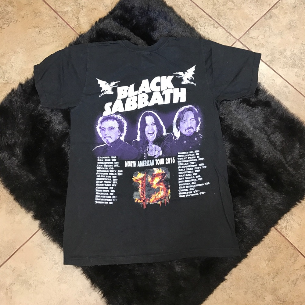 Men's Black Sabbath Alstyle Final Tour Tee Small