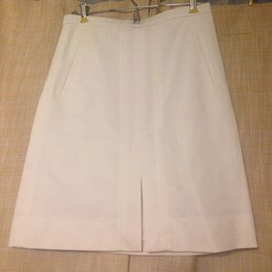 NWT J. Crew White Pencil Skirt NWT J. Crew White Pencil Skirt
