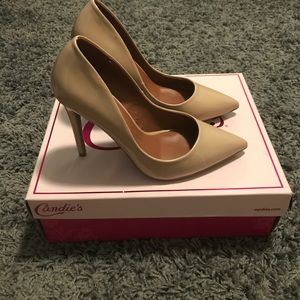 Candie's Nude Pumps