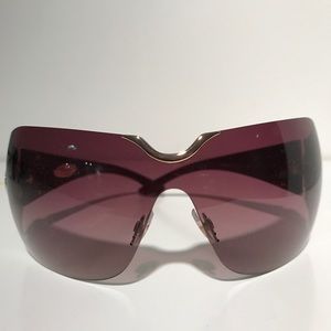 Chopard Wraparound Sunglasses with Crystals Chopard Wraparound Sunglasses with Crystals