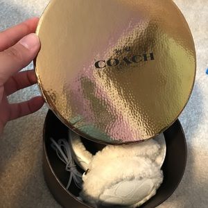 Coach Earmuff headphones