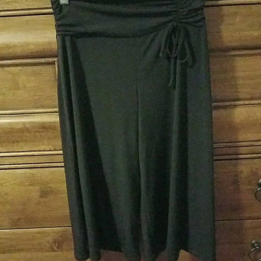 Black skorts