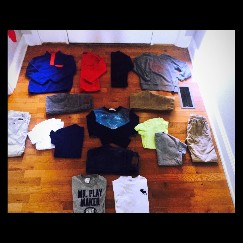 Boys Medium Tops 8 Bottoms