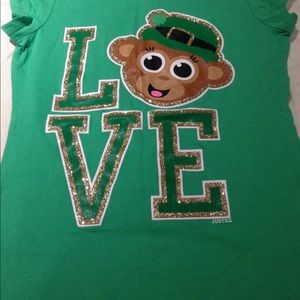 Justice lucky π shirt for girls Justice lucky π shirt for girls