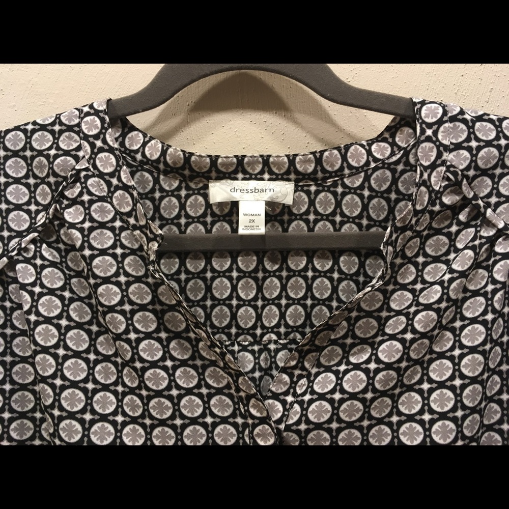 Dress Barn Chic Print Tunic
