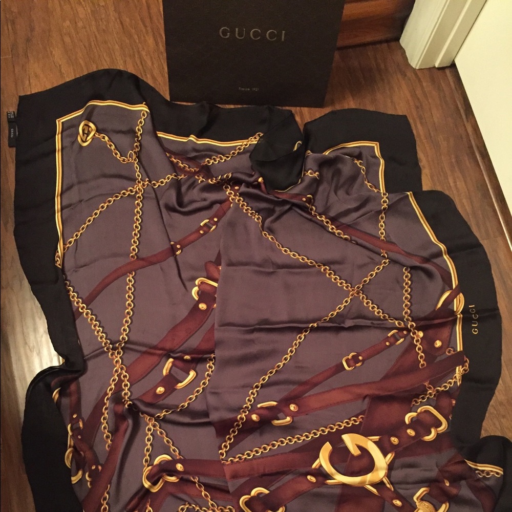 ***SOLD*** Gucci Silk Shawl
